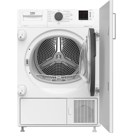 Beko asciugatrice, DIHS 7414 GA0 - per installazione a incasso 7 KG a Pompa di Calore classe di efficienza energetica A++
