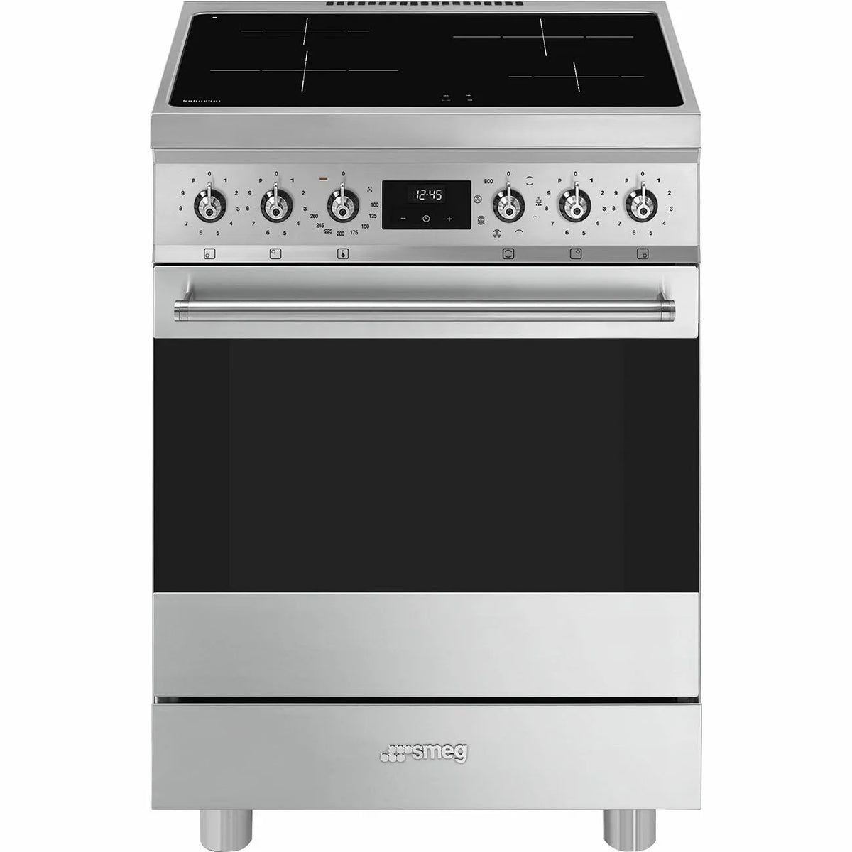 Smeg forno elettrico, Symphony C6IMXM2 Cucina Induzione 4 zone di cottura 70L acciaio inossidabile