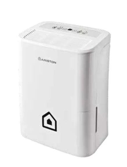 Ariston deumidificatore, DEOS 20SR 20 Litri/24h a bassa rumorosità 42 dB finitura bianca per 40 m²