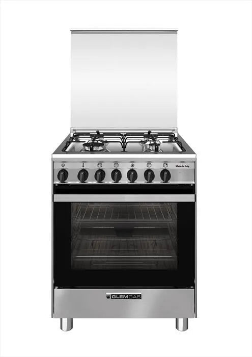 GLEM GAS modello SA664MI6, Cucina classe di efficienza energetica A-Inox
