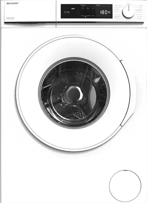 Sharp lavatrice, ES, NFA7121WD 7 Kg Classe D, colore bianco