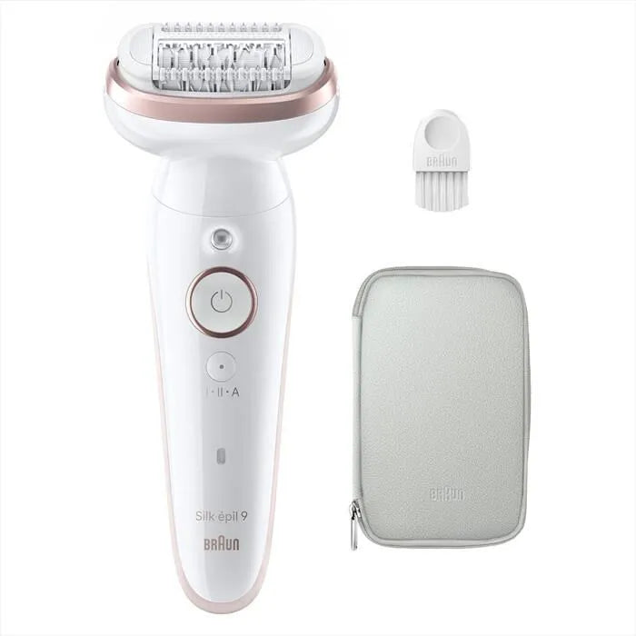 BRAUN Epilatore SILK-éPIL 9 9-000-finitura bianca 9-000-finitura bianca/ROSA 9-000-BIANCO/ROSA