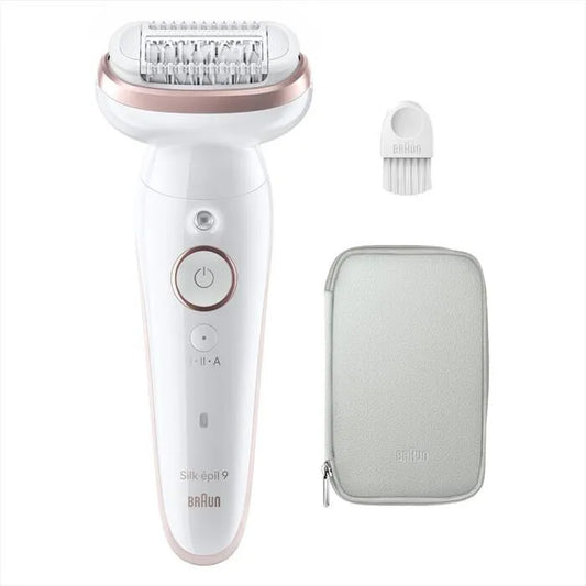 BRAUN Epilatore SILK-éPIL 9 9-000-finitura bianca 9-000-finitura bianca/ROSA 9-000-BIANCO/ROSA