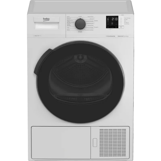 Beko asciugatrice, UD837RI -, 8 kg, a Pompa di Calore classe di efficienza energetica A+++