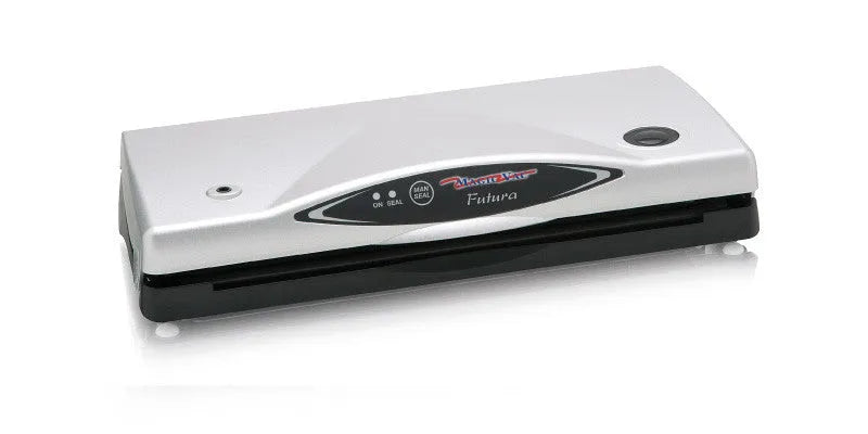 Magic Vac, Futura Macchina per Sottovuoto 800 mbar finitura nera e finitura bianca 170W