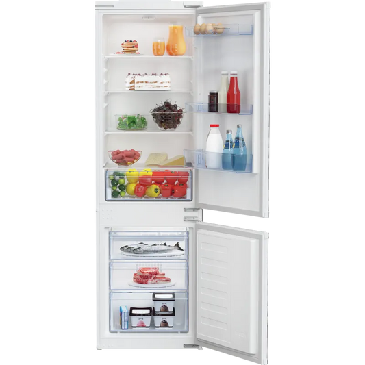 Beko frigorifero, BCSA285K4SN - per installazione a incasso Combinato Statico h 177.5cm