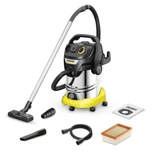 Karcher, KWD 6 P Aspiratore per uso per uso professionale per solidi e liquidi 30 L 1300 W