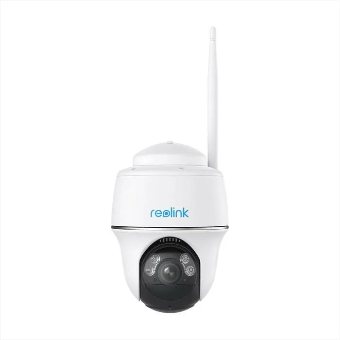 REOLINK, Videocamera da esterno ARGUS B430 + SOLAR PANEL 2, colore bianco