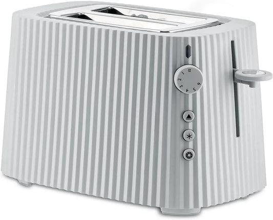 tostapane, Alessi Plissu00e9 MDL08 W finitura bianca
