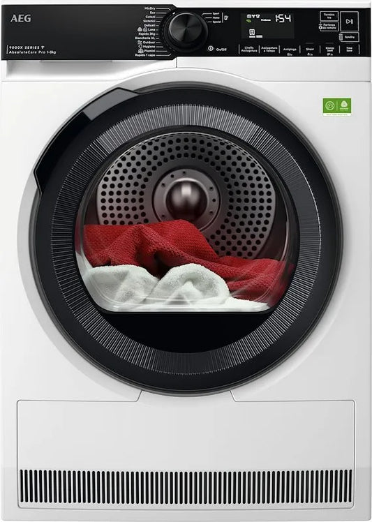 AEG modello Tr9hh8ay, Asciugatura