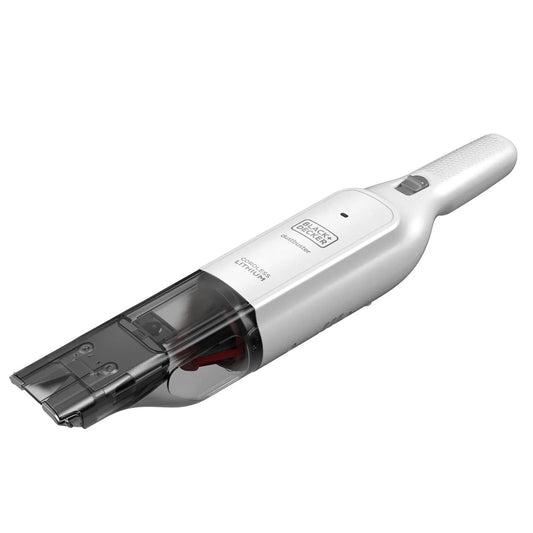 BLACK+DECKER aspirapolvere, in formato portatile HLVC315B11-QW finitura bianca 12V Batteria Litio 120ml