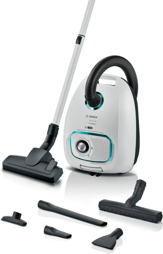BOSCH aspirapolvere, con Sacco BGB41HYG1H finitura bianca