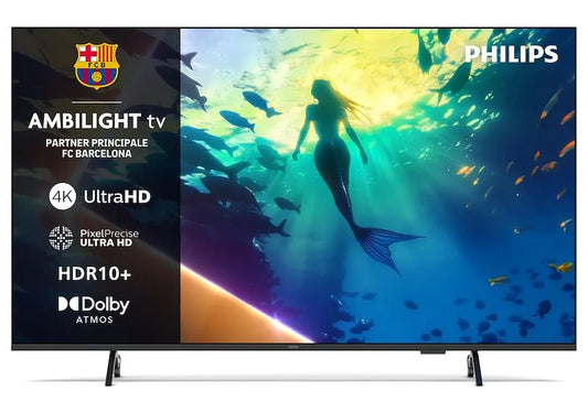 PHILIPS televisore LED, 43' 43pus8010/12 finitura nera