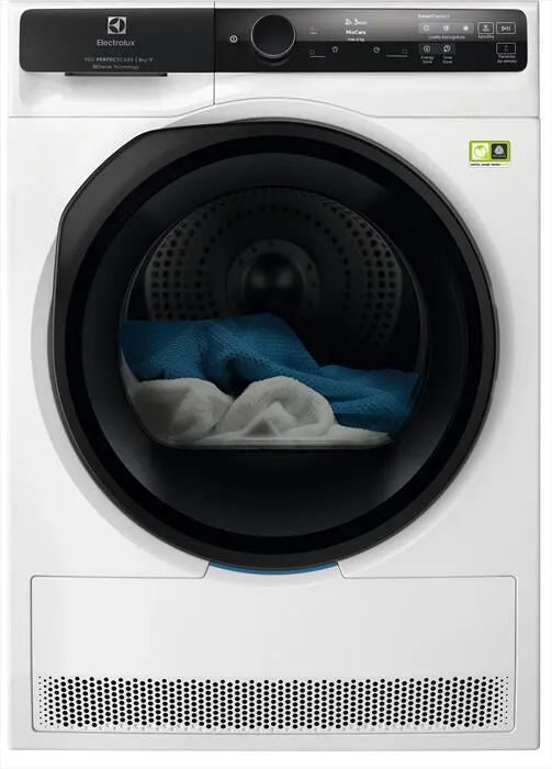 Electrolux asciugatrice, EW9H78GCY 8Kg Classe A, colore bianco