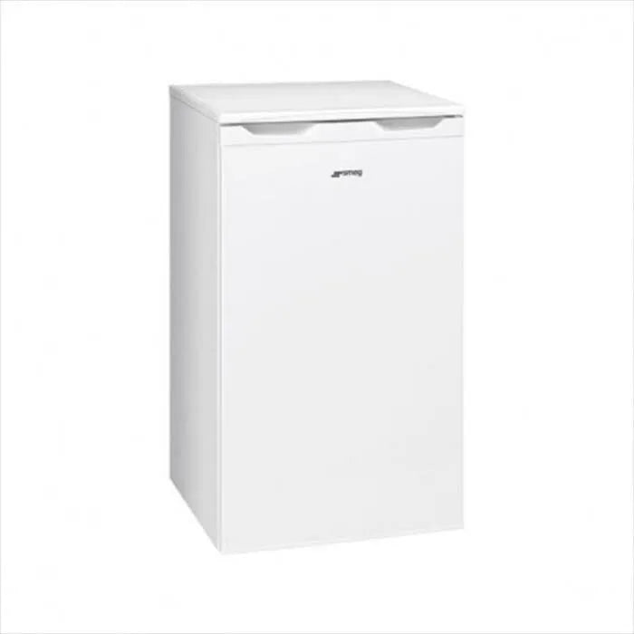Tavolo, Frigoriferi sotto, FS08EW Classe E 82 lt, colore bianco, Smeg