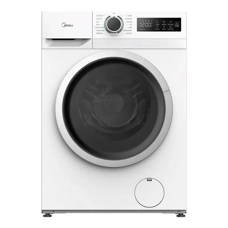 Midea lavatrice MF110W100BA10, Frontale 10kg 1400 Giri/min classe di efficienza energetica A Modello W IT