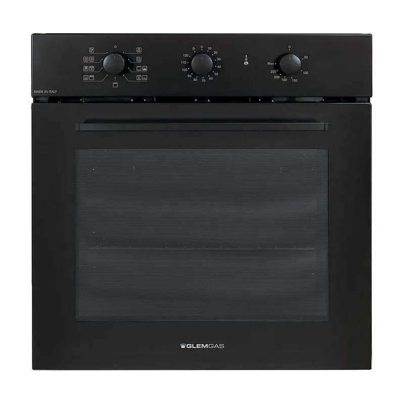 Glem Gas forno elettrico, Glem Gfx92nc-s6 finitura nera carbone