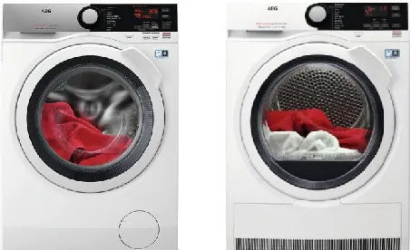AEG lavatrice, modello L7FEE842 + Asciugatrice T8DBE853
