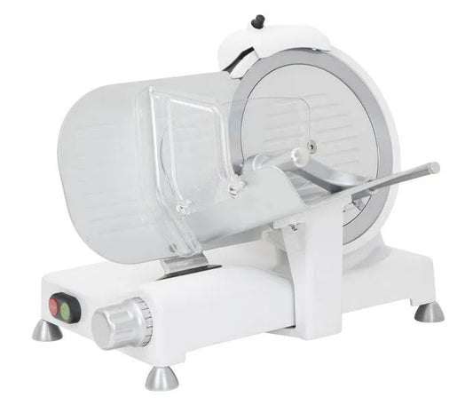affettatrice, Elettrica Luxury 25 Bianca Alluminio Lama 25cm 140W, RGV