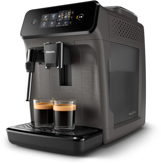 Philips modello 1200 EP1224, Macchina per Espresso Automatica Serie con Macinatore finitura nera