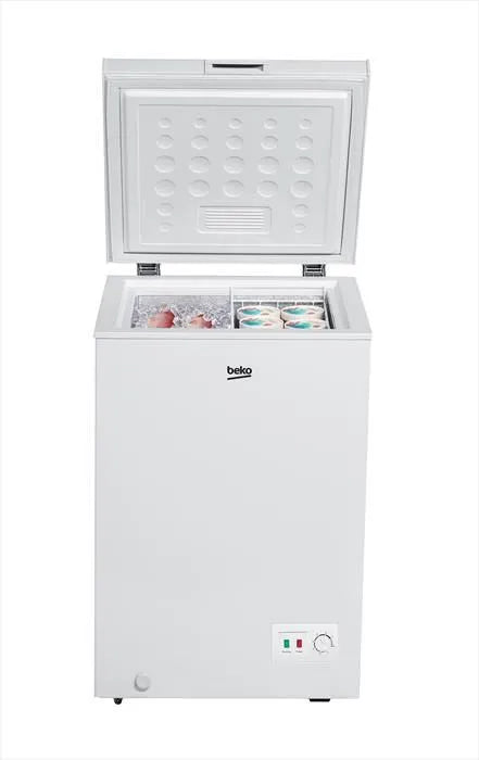 Beko congelatore, orizzontale CF100EWN Classe E 98 lt, colore bianco