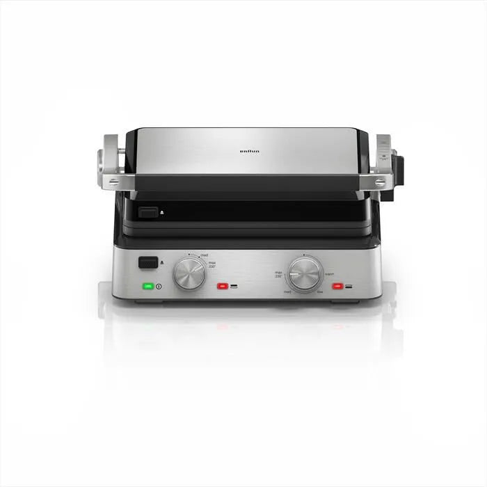 BRAUN Bistecchiera MultiGrill 7 CG7020-metallo CG7020-metallo/finitura nera CG7020-metallo/nero, finitura nera