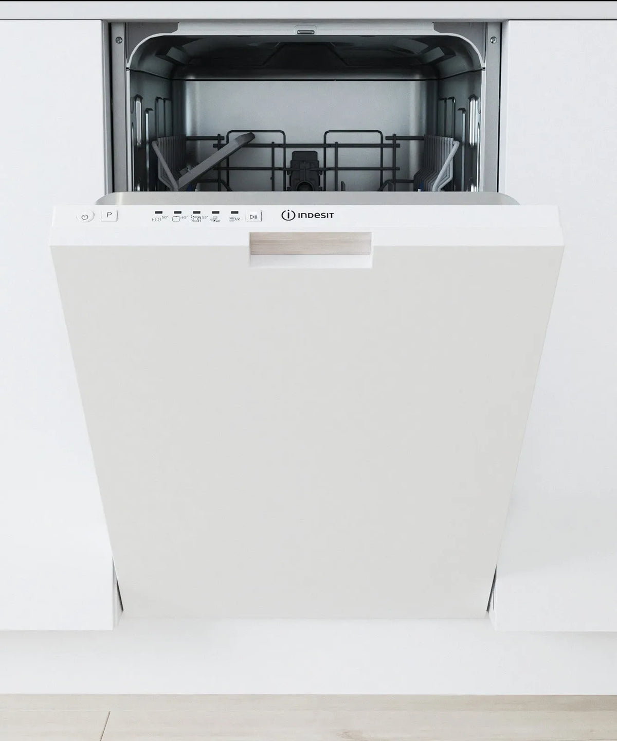 Indesit lavastoviglie, modello DI9E 2B10 Integrata Totale 9 Coperti Bianca