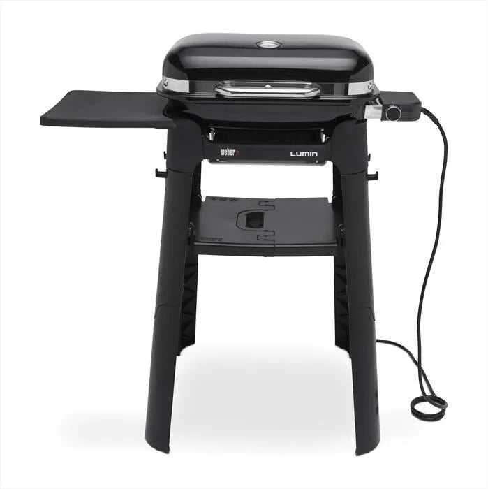 WEBER barbecue, LUMIN COMPACT CON STAND ELETTRICO, colore nero