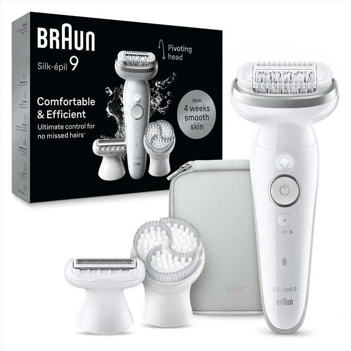 Braun, Epilatore SILK, éPIL 9 9, 061, colore bianco / argento