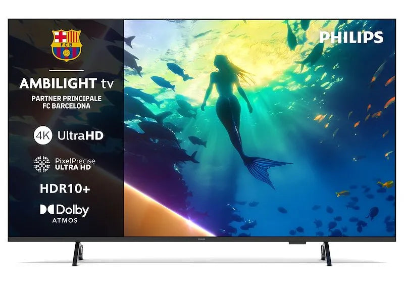 PHILIPS televisore LED, 65' 65pus8010/12 finitura nera