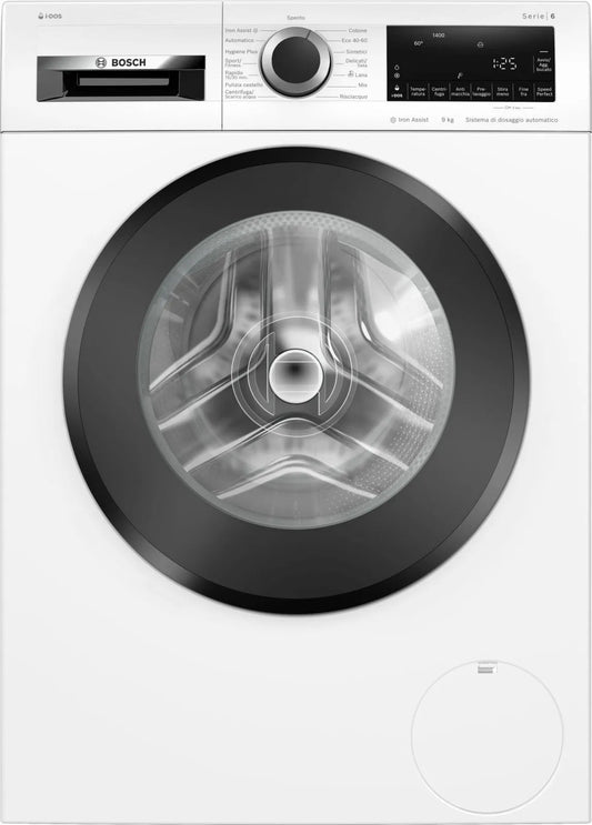 Bosch lavatrice, Serie 6 WGG244F0II 9kg 1400 giri classe di efficienza energetica A a a carica frontale