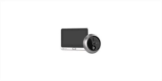 EZVIZ, Campanello con spioncino senza fili DP2C, colore argento
