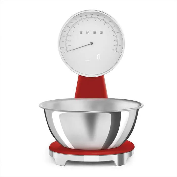 Smeg bilancia da cucina, KSF01RDWW, colore rosso