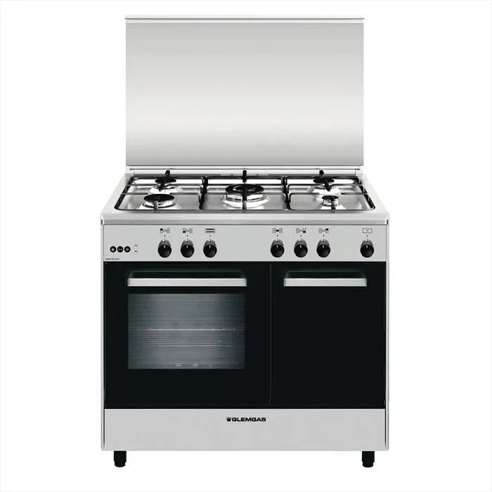 GLEM GAS modello AR965VI, Cucina a gas classe di efficienza energetica A-Inox