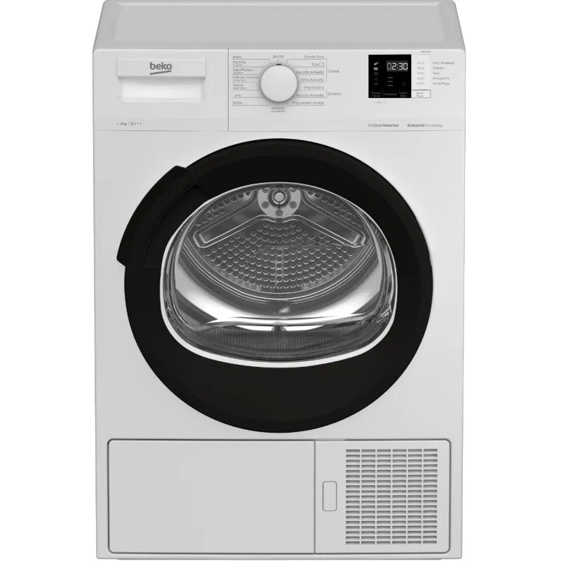 Beko asciugatrice, MDX837BI -, 8 kg, a Pompa di Calore classe di efficienza energetica A+++