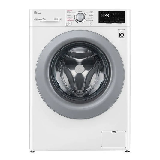 LG lavatrice, Slim 7Kg F2wv3s7s4e finitura bianca