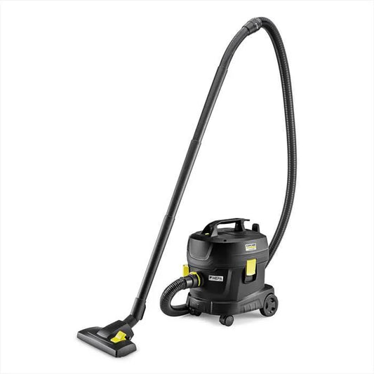 KARCHER aspirapolvere T111CLASSIC-Nero/Giallo, a bidone T111CLASSIC-finitura nera/Giallo