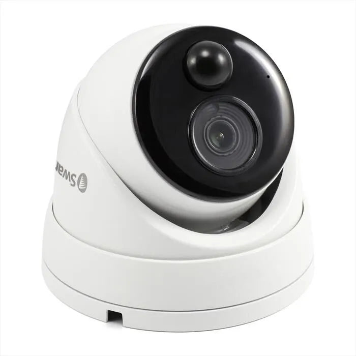 SWANN, DOME CAMERA 4K, colore bianco