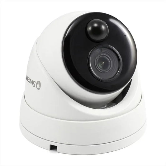 SWANN, DOME CAMERA 4K, colore bianco