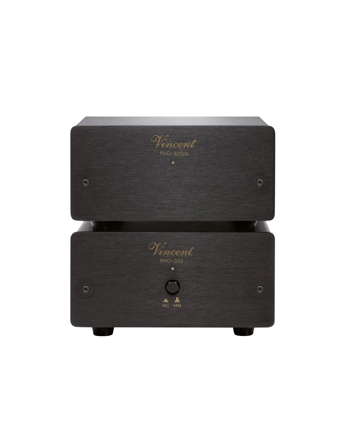 Modello phono 2 telai finitura nera pho-300 Vincent preamplificatore