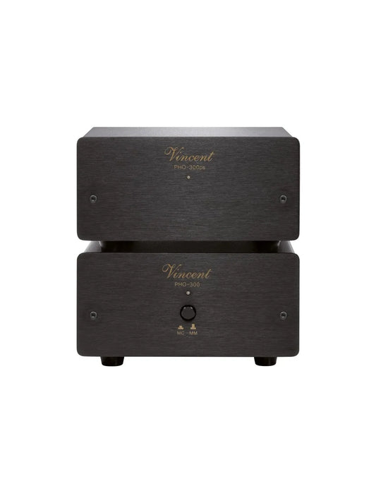 Modello phono 2 telai finitura nera pho-300 Vincent preamplificatore