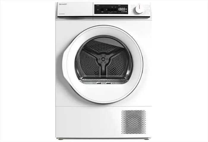 Sharp asciugatrice, KD, NHA8S6GWE 8Kg Classe E, colore bianco