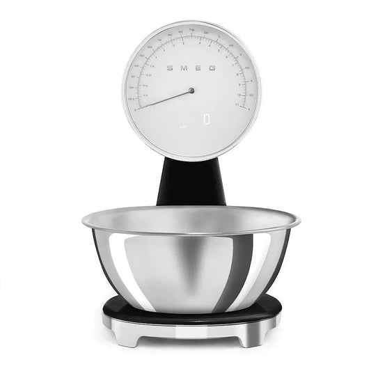 SMEG bilancia da cucina, 50's Style - finitura nera LUCIDO - KSF01BLWW