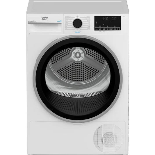 Beko asciugatrice, BT113DBS - installazione libera 11kg classe di efficienza energetica D a Pompa di Calore Bianca
