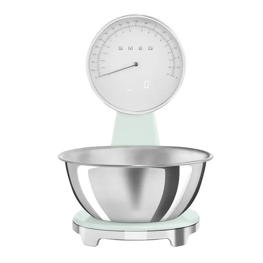 SMEG bilancia da cucina, modello Ksf01pgww Verde Pastello