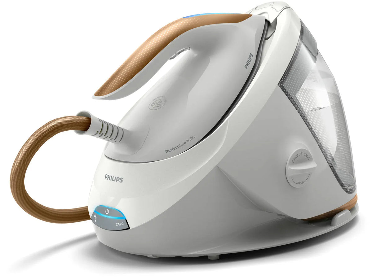 Philips caldaia, Ferro da Stiro PerfectCare PSG7040/10 2100W 1,8L 8 bar Oro/finitura bianca