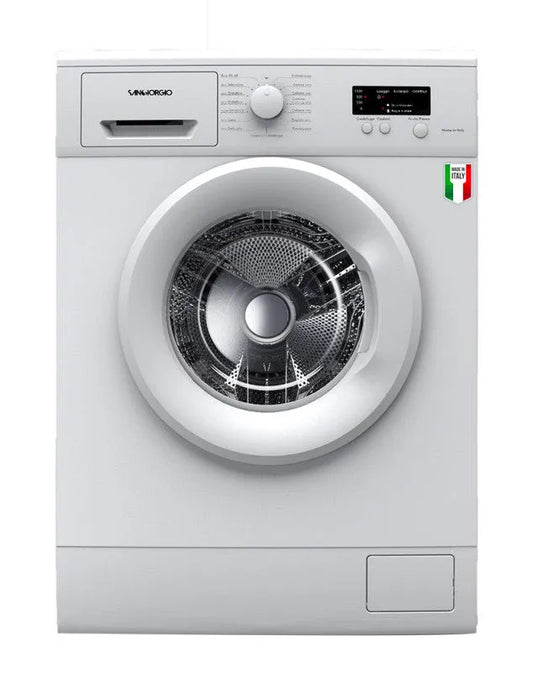 lavatrice, SG710 Caricamento Frontale 7kg 1000 Giri classe di efficienza energetica D finitura bianca, SANGIORGIO
