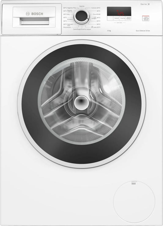 Bosch lavatrice, Serie 2 WGE03200IT 8kg 1400 giri/min classe di efficienza energetica A a a carica frontale