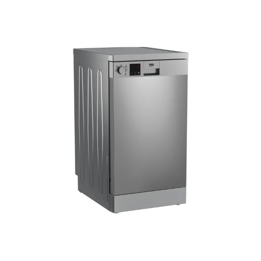 Beko lavastoviglie, DVS05024X - a installazione libera Slim 45 cm 10 Coperti classe di efficienza energetica E Inox Stainless