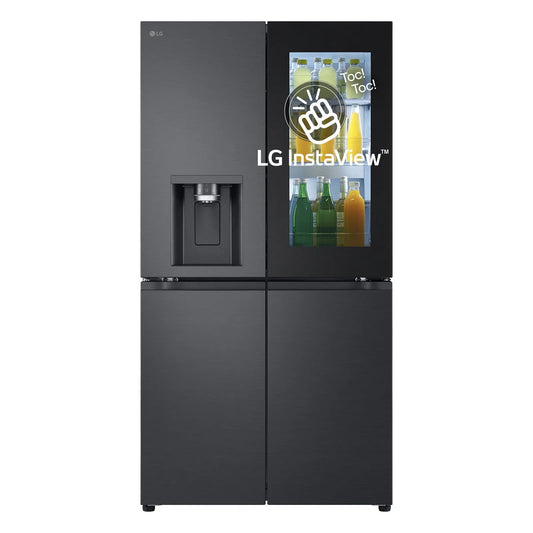 LG frigorifero, InstaView GMG960EVJE Multidoor finitura nera